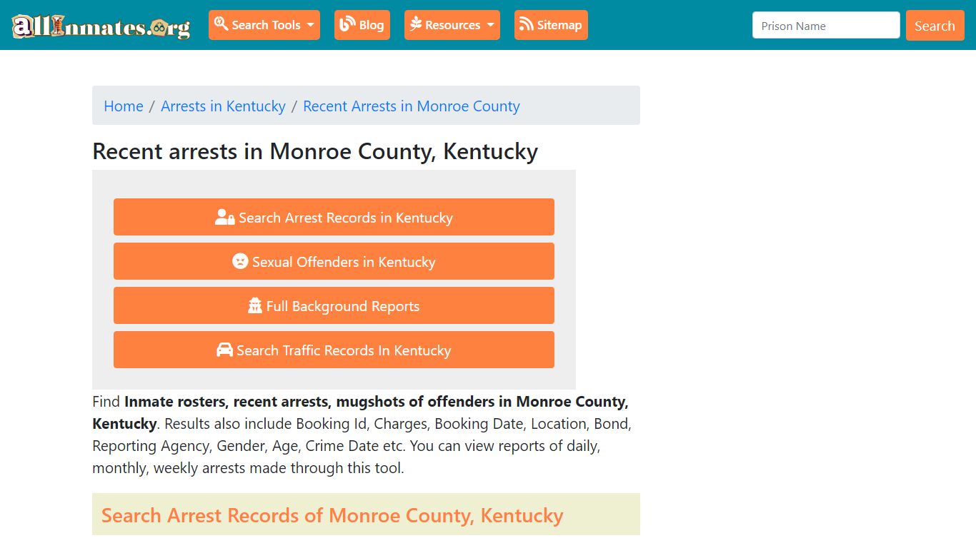 Recent arrests in Monroe County, Kentucky | Mugshots, Rosters, Inmates ...